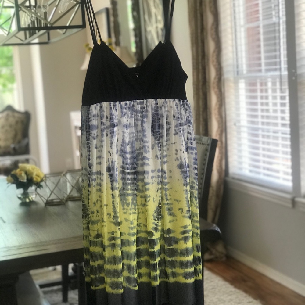 Beautiful tie dye intrigue expressions dress